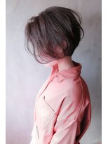 フィルドール 大分明野店(fild'or)&nbsp;〈春のパーマスタイル〉ハンサムショート×モーヴピンク