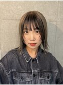 ボブカラー/デザインカラー/インナーカラー/ポイントカラー/韓国