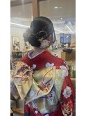 成人式ヘアセット
