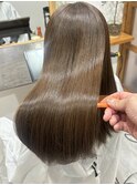 髪質改善ストレート