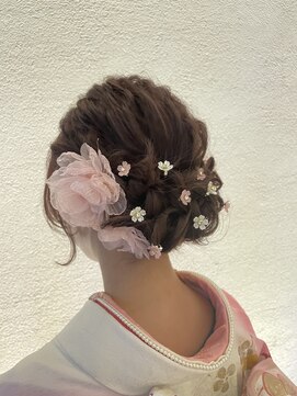 グランドウシワカマル(GRAND ushiwakamaru) 成人式ヘアアレンジ