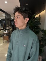 スタイル 茅ケ崎(STYLE)&nbsp;【ハクラ】スパイキーショート ピンパーマ メンズ