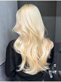顔周りレイヤー美髪ロング韓国ヘア_ba485091