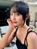 エジョン 八幡山店(Aejon)&nbsp;レイヤーロング/ヘルシースタイル/韓国ヘア/ベビーピンク/調布