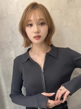 ラベル 渋谷(LAVEL) ２０代３０代お洒落☆レイヤーボブレイヤーカット韓国