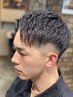 カット＋眉シェービング＋シャンプーコース (～3mm、～0,3mm対応)￥5000～