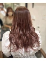 ヘアーメイク ブランニュー 東生駒店(hair make Brand new)&nbsp;ハイライト×さくらピンクカラー