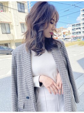 グランジュテ(grandjute) 似合わせカット★ハイライト★白髪ぼかし★髪質改善★ショート