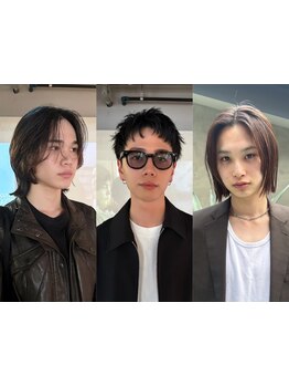 メンズカットに特化したスタイリスト在籍！人気のメンズミディアムや、骨格に合わせた似合わせカットも◎