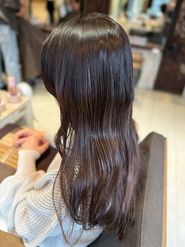 ヘアリゾート粋 ティガ 池袋店(tiga) 艶髪/ロング/ナチュラルブラウン/レイヤーカット