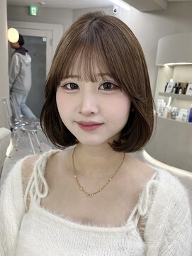 アイドットプラスサッポロ 札幌(i.+SAPPORO) シースルーバング柔らか丸みボブ