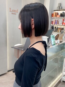 ロンド ブランシュ 錦糸町北口(Lond blanche) オリーブグレー/韓国レイヤーカット/マロンベージュ/ボブ/小顔