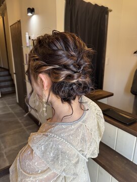 ボブで作るアップセット