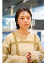 ヘアーアンドメイク ニューヨークニューヨーク 姫路店(Hair&Make NYNY)&nbsp;ボブ/透明感/ナチュラルブラウン