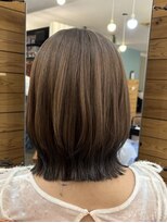 サイン ハニー(Sign honey) 透明感ベージュ×裾カラー