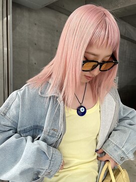 イェッカ パビル(YECCA pabil) 2回ブリーチホワイトピンク