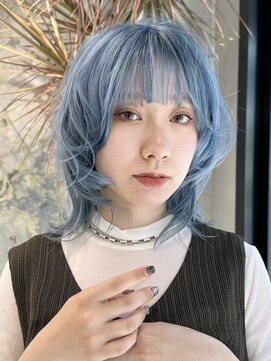 ソル ジングウマエ(SOL JINGUMAE) ハイトーンカラーブリーチペールカラーブロンドシルバーレイヤー