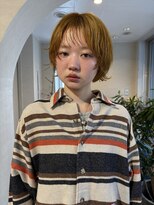 ユヌ(Une)&nbsp;kotaro イエローベージュとショートウルフ