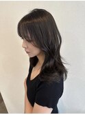 艶髪アッシュブラウン