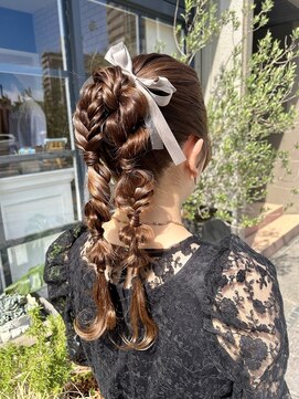 ミルクティ 三条店(Milk tea) ロングのヘアセット