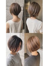大人女性の魅力を引き出すショート・ボブが得意です