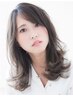 【艶.透明感】オーガニックリタッチカラー＋カット＋マーブ+プレtr ￥10990