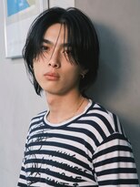 アンサー 原宿(ANSWER)&nbsp;メンズ髪質改善地毛風縮毛矯正ストレート毛流れセンターパート