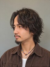 リットヘアープラス 方南町店(litto hair+) メンズ無造作パーマ