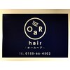 オールヘアー(OaR hair)のお店ロゴ