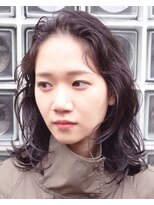 ジーナハーバー(JEANA HARBOR)&nbsp;ミディアムパーマスタイル