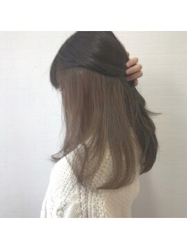 プライズ 池袋店(prize) インナーカラーロブ_セミディ_グレージュ【池袋】10001