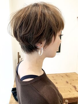 アテナ 六本松店(ATENA) 大人可愛いエアリーショートヘア