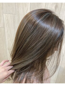 リゾートフォーヘアー 嵯峨店(ReSORT FOR HAIR) ハイライトグレージュ