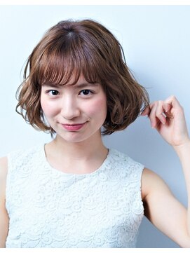 フィンセント 新高円寺店(VINCENT) 愛されカジュアルボブ/大人かわいいパーマボブ