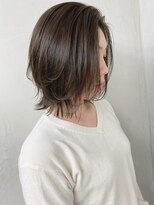 レイヤーミディアム　ハイライト　ミントアッシュ　グレージュ