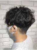 エッジの効いたメンズパーマ