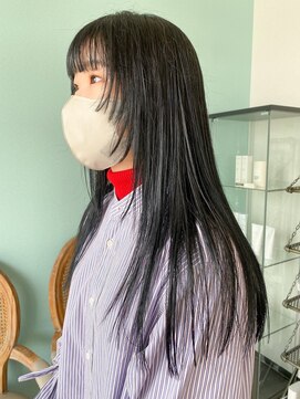 マティー(MATTY) 顔まわりレイヤー×アッシュグレージュ