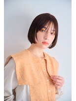 リトル ひたちなか(little)&nbsp;ニュアンス前髪暗髪ボブ