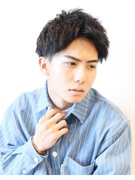 アイ(I.) 【 Ｉ. 】スーツ　短髪ツーブロック　束感　モテる黒髪　川口