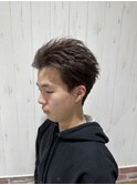 メンズボックスショートベージュカラー