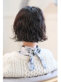 切りっぱなしボブ