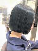 切りっぱなしボブ
