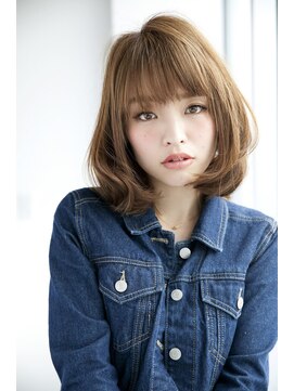 リノヘアー 札幌店(LINO HAIR) 大人かわいい やわらかボブ