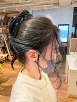 ヘアーエスクールシーユー 枚方T-SITE店(hair S.COEUR×Cu) インナーカラー