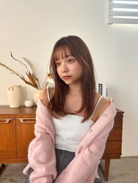 ラフィス ヘアー リアン 西宮北口店(La fith hair lien) 【La fith】ウォームベージュ×ストレートレイヤー