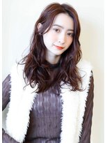 アムネシア たまプラーザ(AMNESIA)&nbsp;ニュアンスパーマ/ゆるふわロング/小顔ヘア