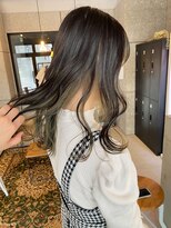 リンダテーラ(Linda tela)&nbsp;【札幌白石】デザインカラー/インナーカラー/グリーン