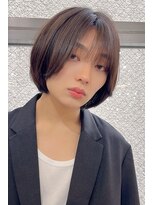 メゾンアクア 表参道(Maison ACQUA)&nbsp;メンズボブ/センターパート/ワックスなし/メンズヘア/ウルフ