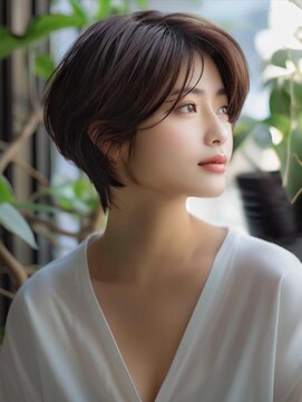 アルトリスト(Altruist Aging×HAIR&SPA) ☆イメチェンピンクベージュアンブレラカラー前髪クールショート