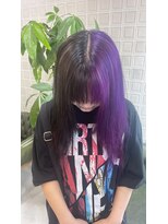 ボアップ 新居浜店(boappu) #ダブルカラー#パープルカラー#ブラックカラー